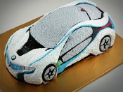 Bánh kem hình chiếc xe 3