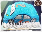 Bánh kem hình chiếc xe