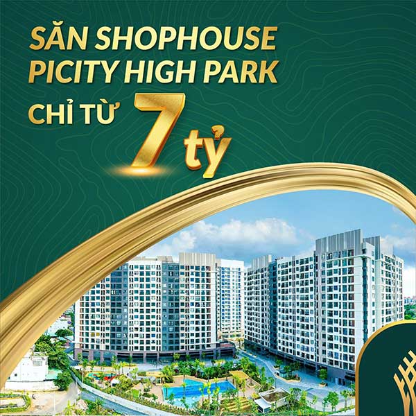 Shophouse Picity Quận 12